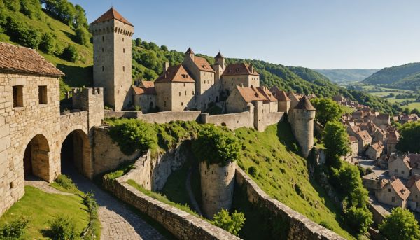 Remparts de Ruoms : témoins d'un passé médiéval fascinant