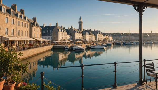 Quels sont les hébergements avec vue sur la baie de Concarneau ?