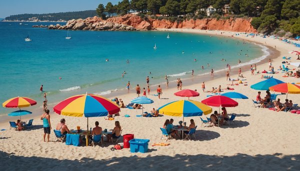 Quelles sont les activités à faire sur la plage du dramont pendant les vacances ?